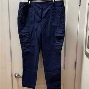 Eileen Fisher Navy Blue Pants